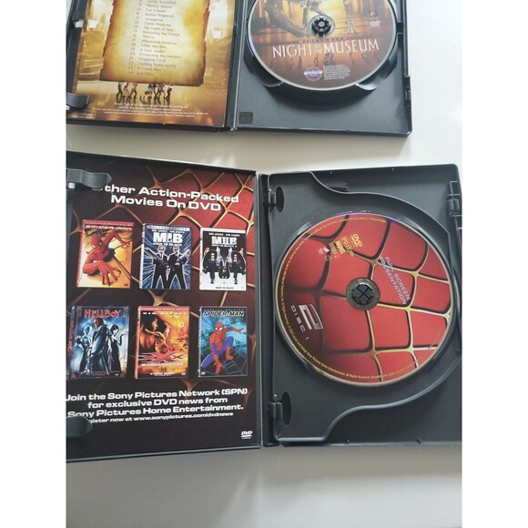Night at the Museum & Spiderman Dvd Lot  Movie Action Comedy  Bundle - Picture 4 of 5
